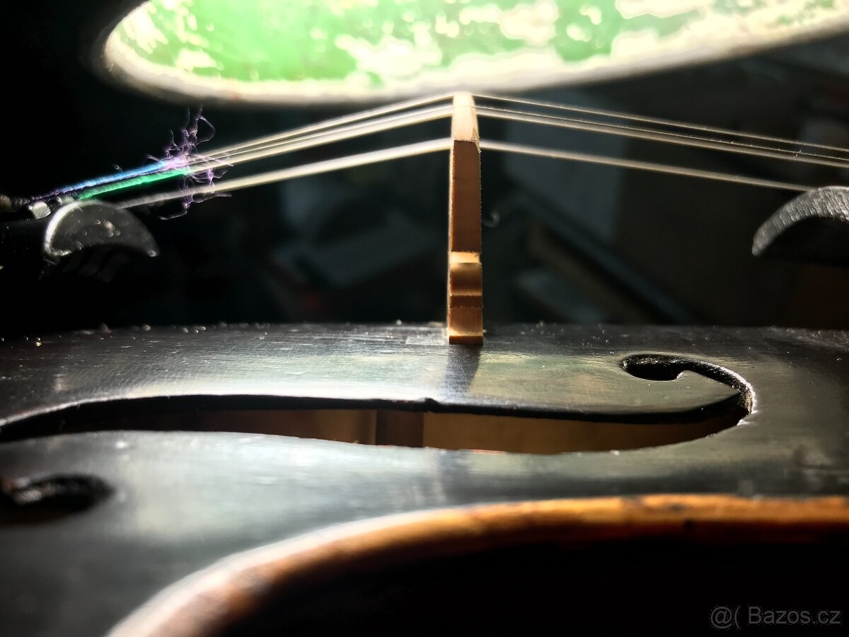 Starožitné Německé 4/4 Housle - 6