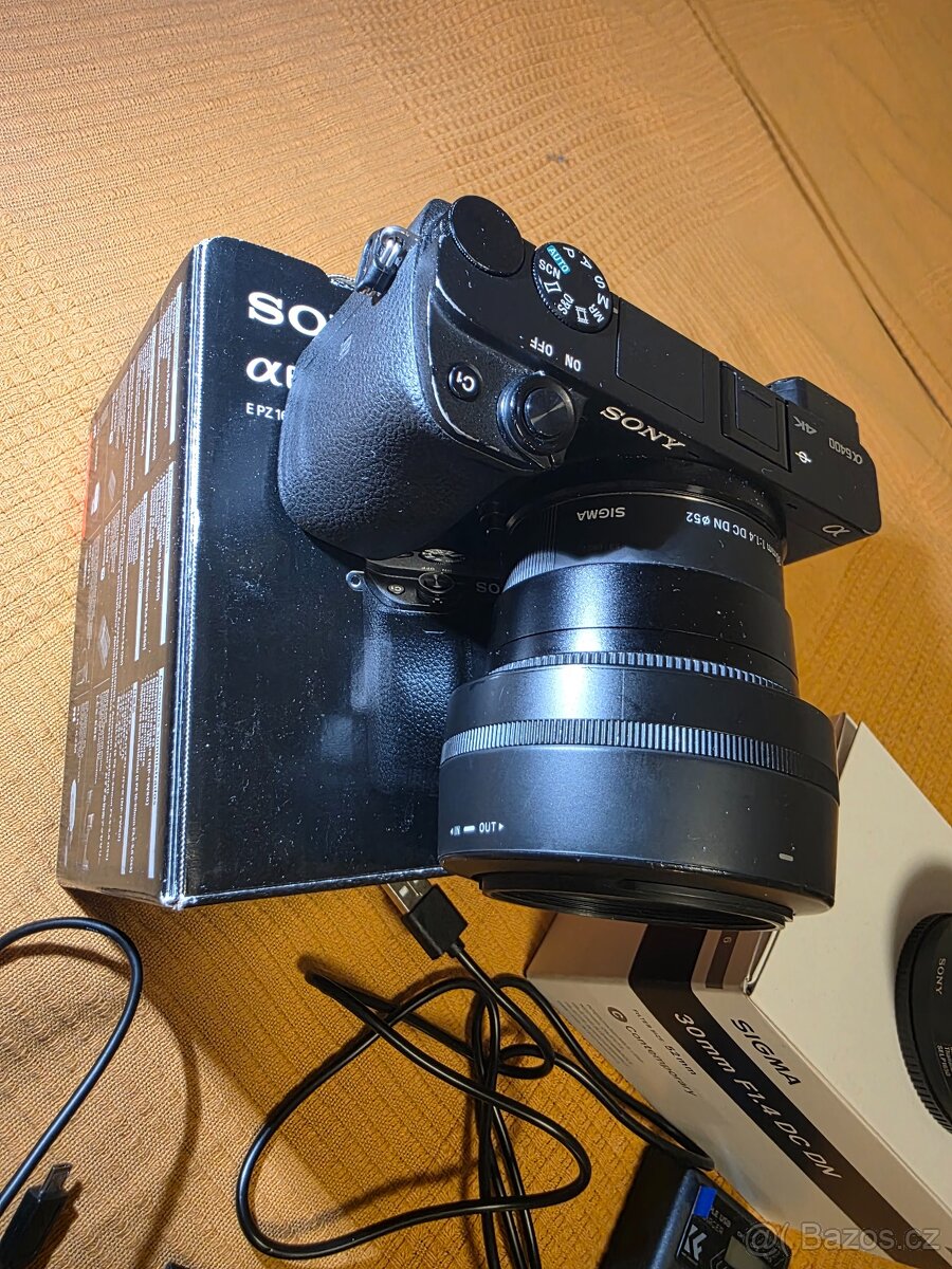 Sony a6400 + 2 objektivy - 6
