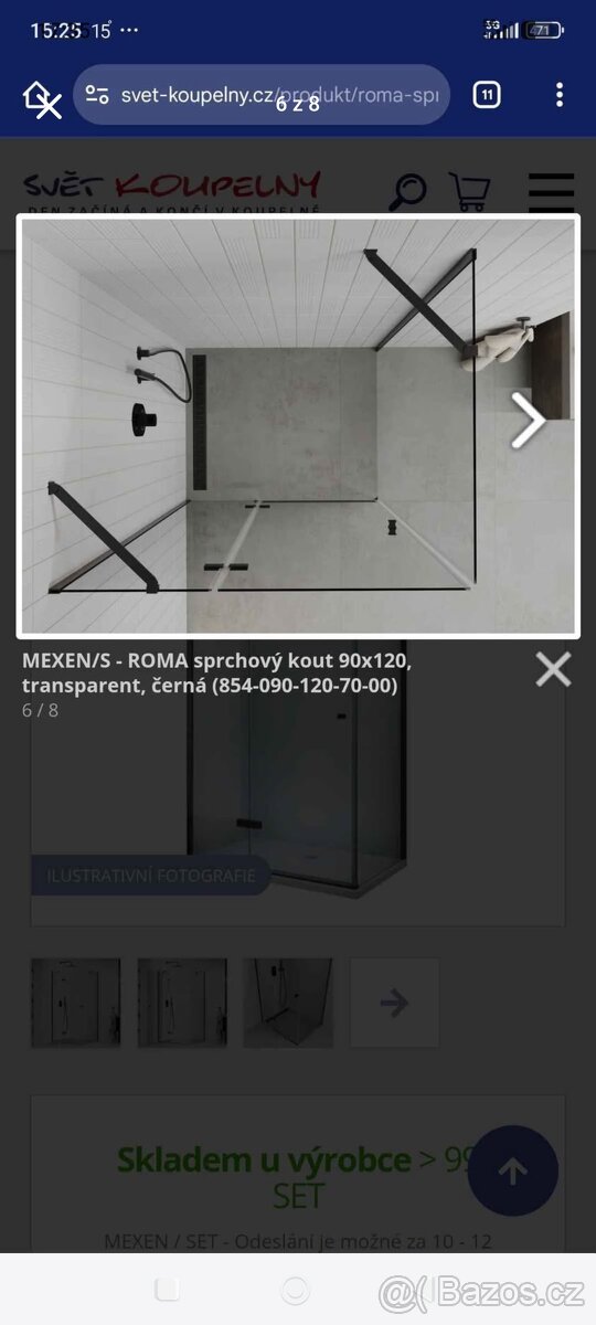 Sprchový kout Mexen - 6