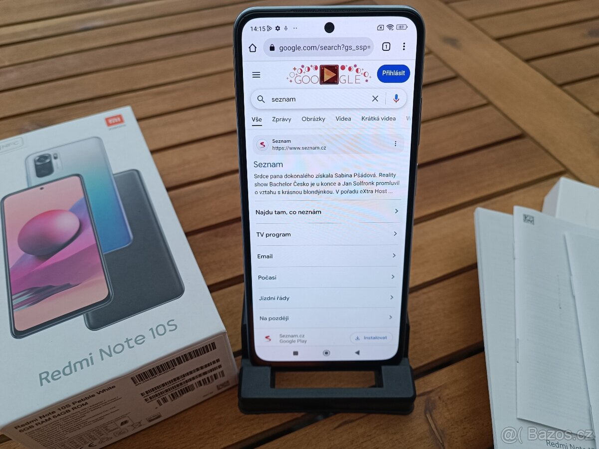 Xiaomi Redmi Note 10S 6+1GB RAM, 64GB uložiště, Andr.13 - 6