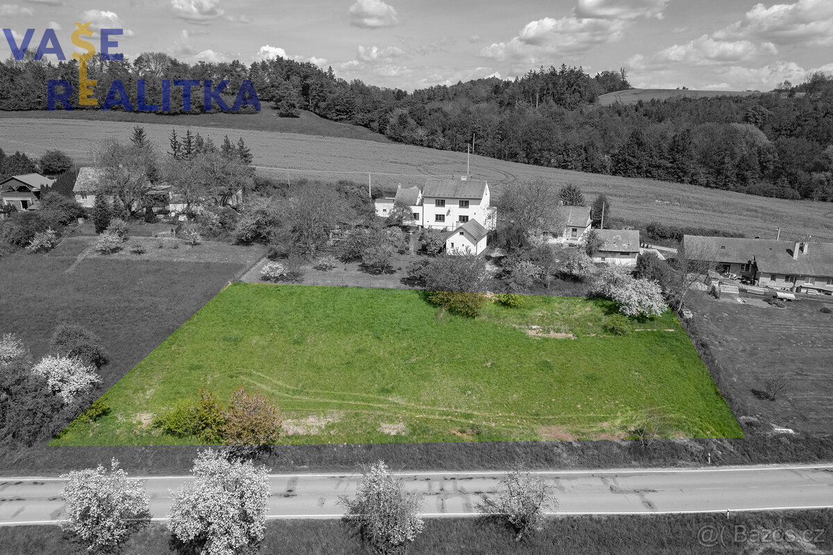 Prodej, stavební pozemek, 1096 m2, Jesenec, okr. Prostějov - 6