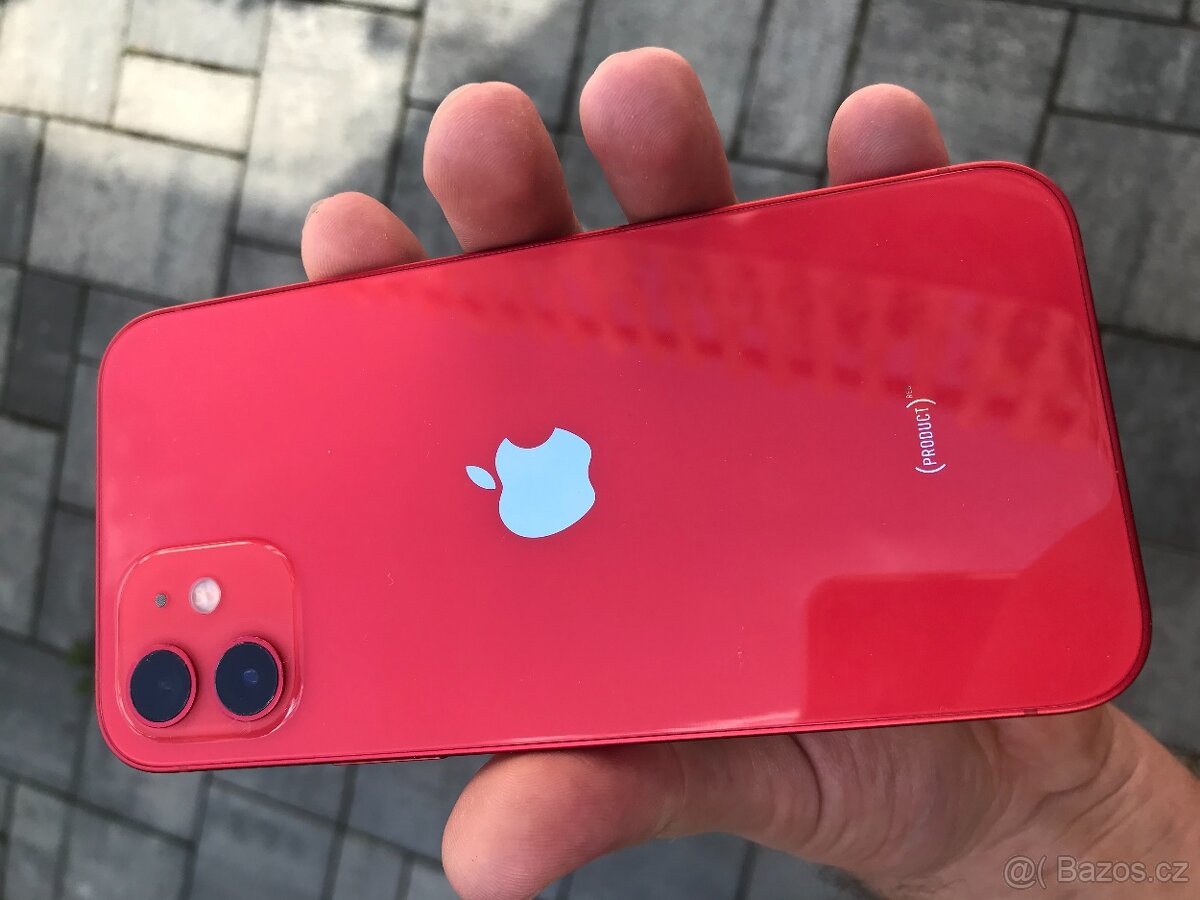 iPhone 12 64Gb...hezký stav, červený - 6