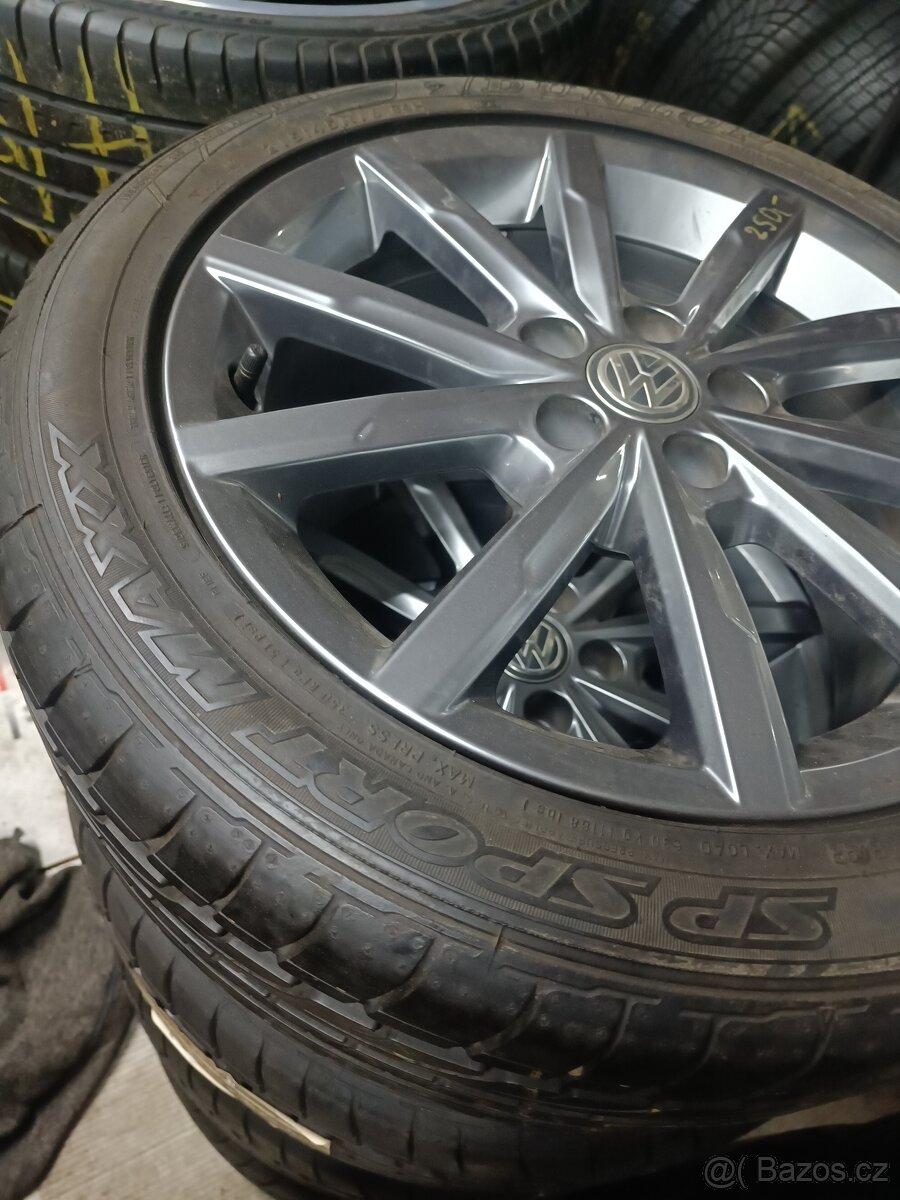 Alu kola 5x100r16 VW polo - 6