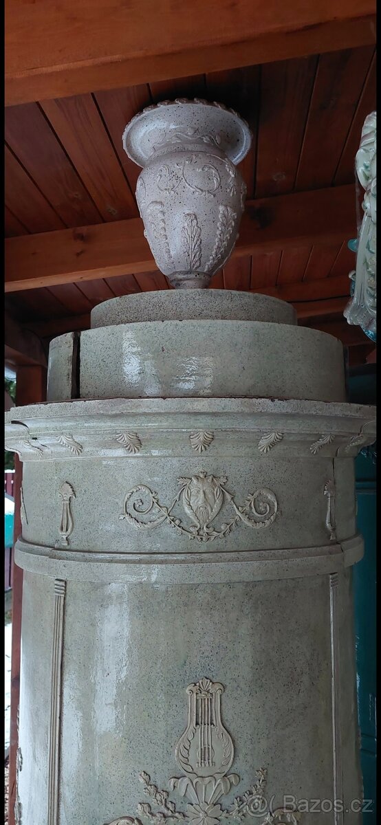 Kachova kamna starozitná - 6