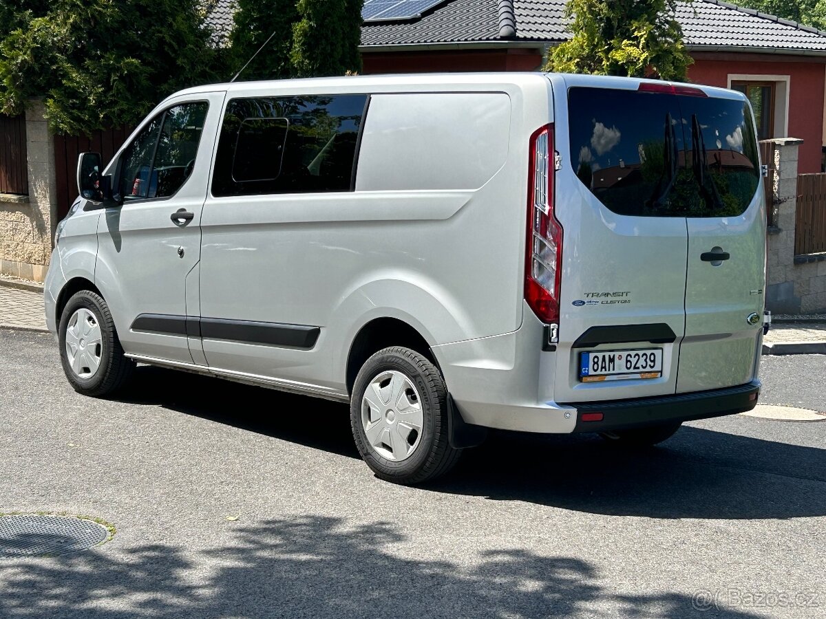 Ford Transit Custom r.v.2021 5míst ČR 1m DPH po servisu - 6