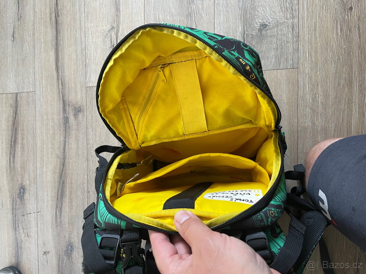 Školní batoh LEGO Ninjago Green Optimo Plus, 1-2 tř. ZŠ - 6