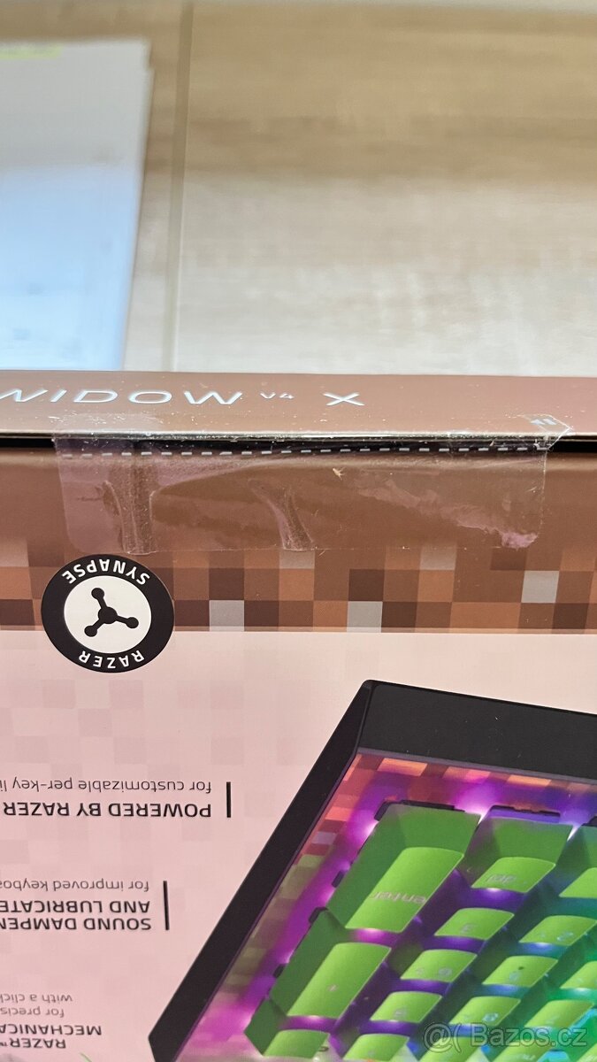 Herní Klávesnice RAZER Black Widow V4 (Minecraft) - 6