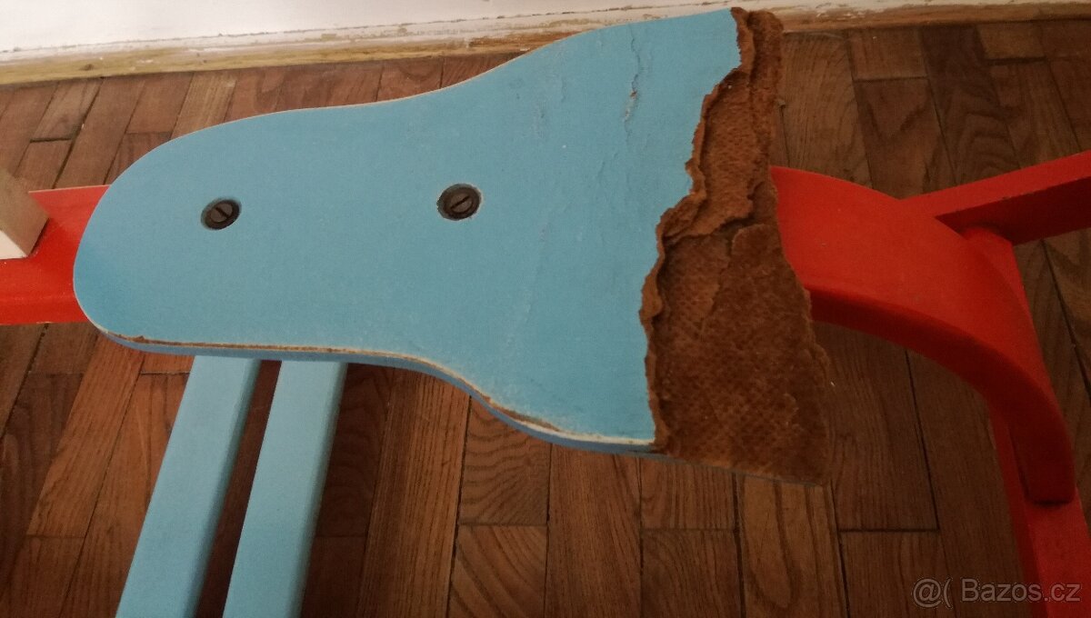 Kočárek, houpací kůň/koně - retro - 6