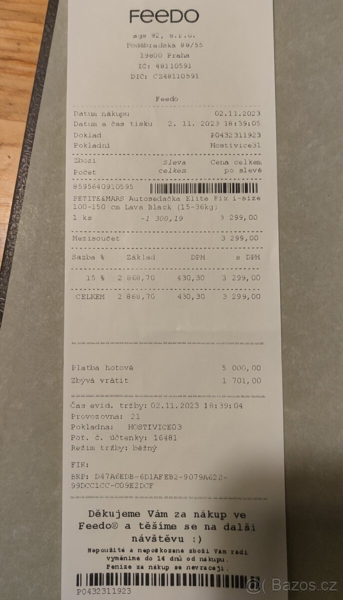 Petite&Mars Elite Fix i-size, 4–12 let, 100–150 cm, 15–36 kg - 6