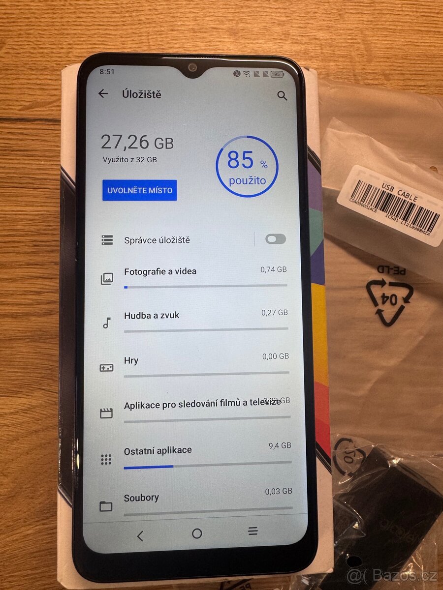 Alcatel 1S 2021 6025H, 32GB, 3GB RAM - 6