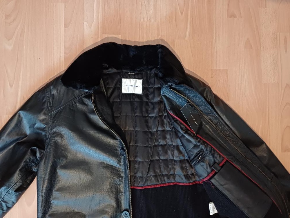 Kožený pánský parker - 6