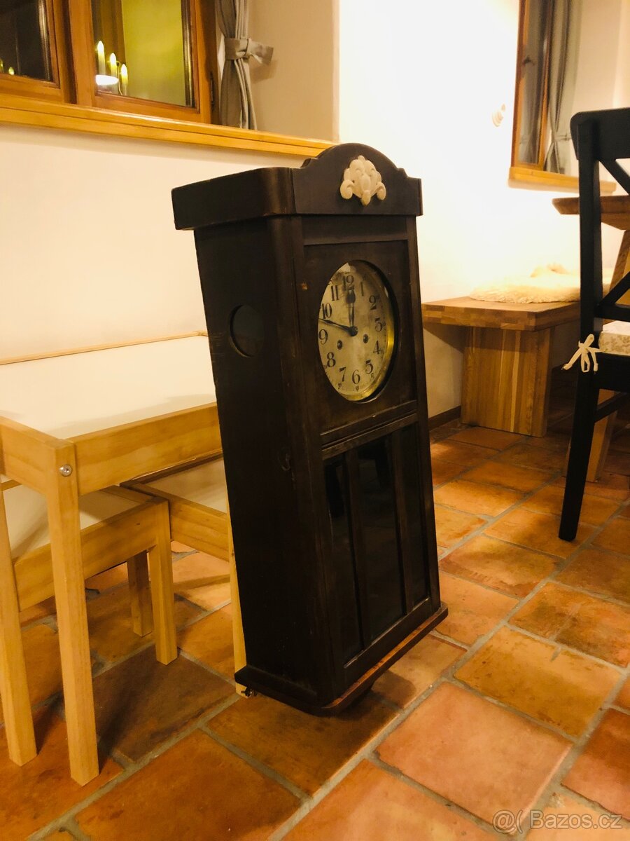 Starozitne nastenne hodiny pendlovky - 6