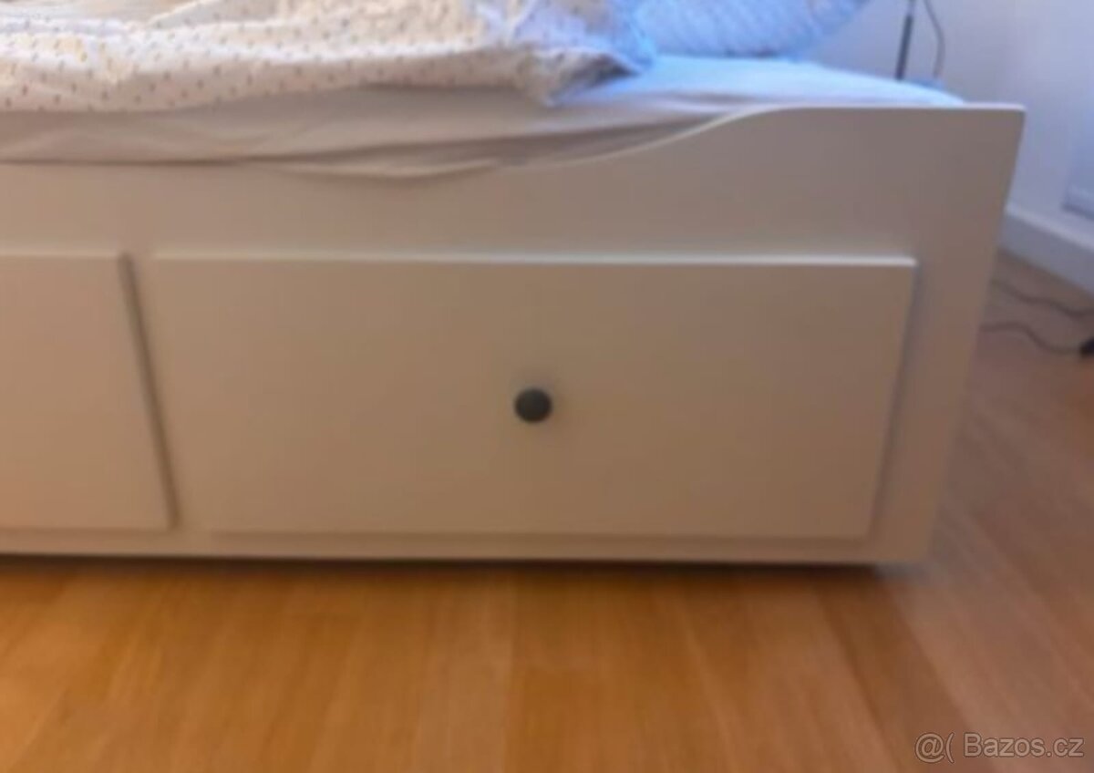 ROZKLÁDACÍ POSTEL IKEA HEMNES S MATRACEMI - 6