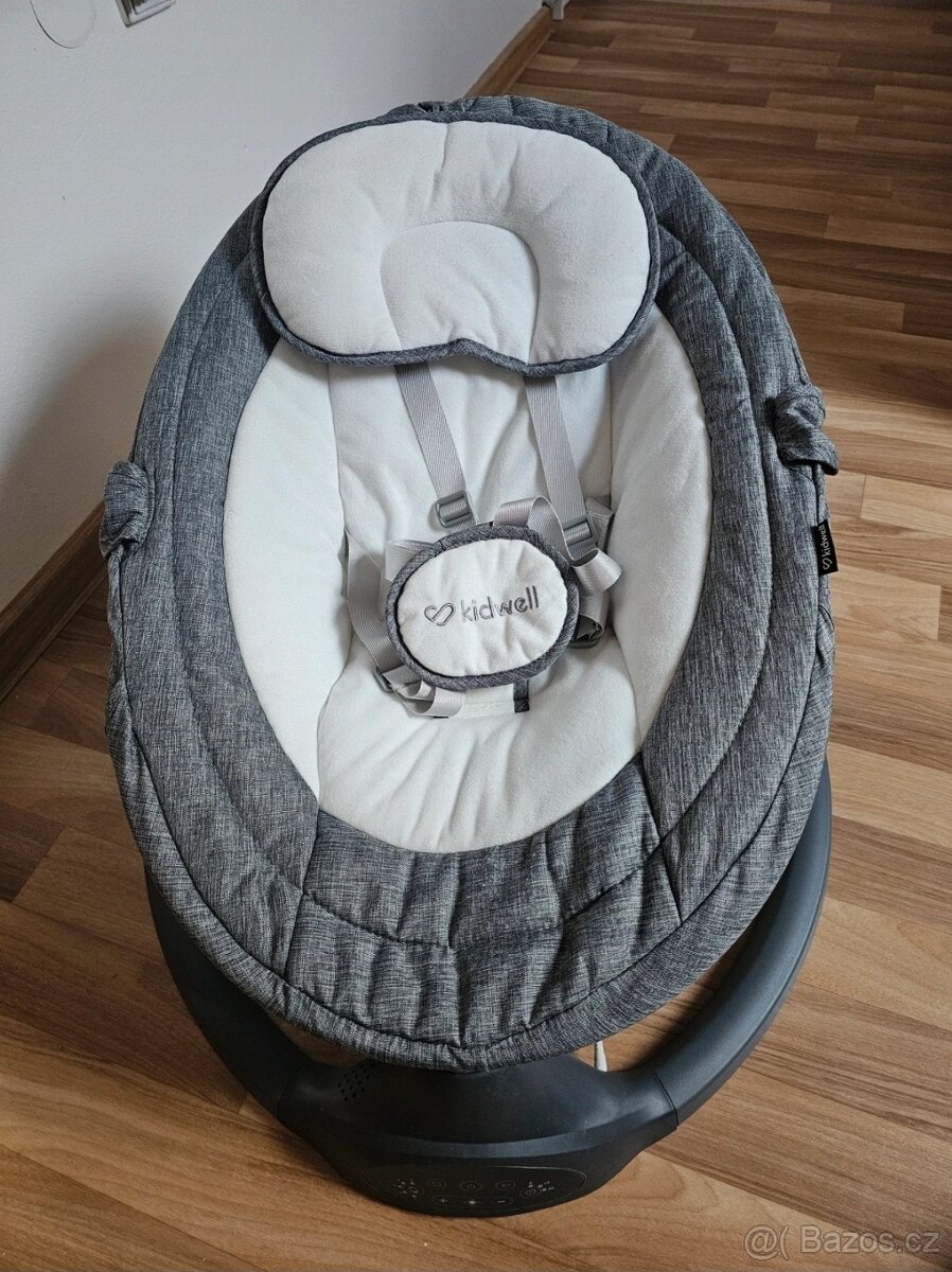 Kidwell Luxu elektrická houpačka Lehátko 2v1 - 6
