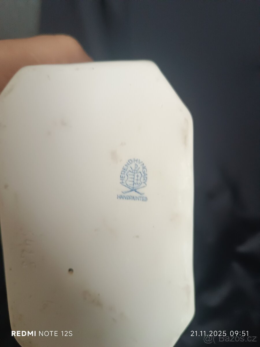 Porcelánová soška herend hvngary - 6