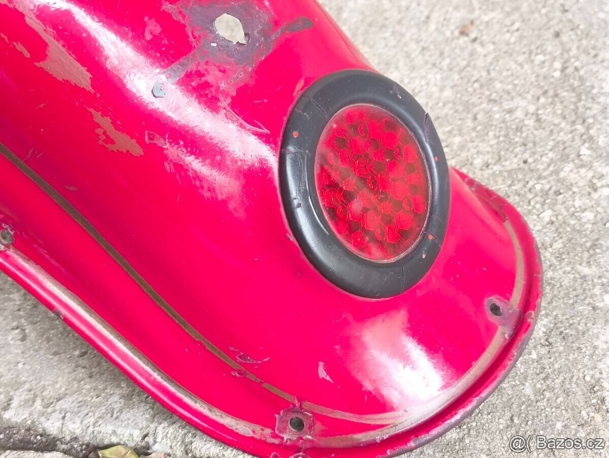 Originální zadní blatník ČZ sport 470 473 475 pro 19' kola - 6