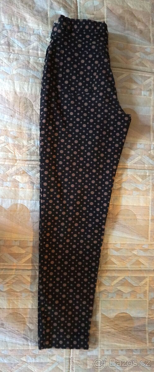 Dámské kalhoty zn.MERGLER v.40 z pružné džínoviny - 6