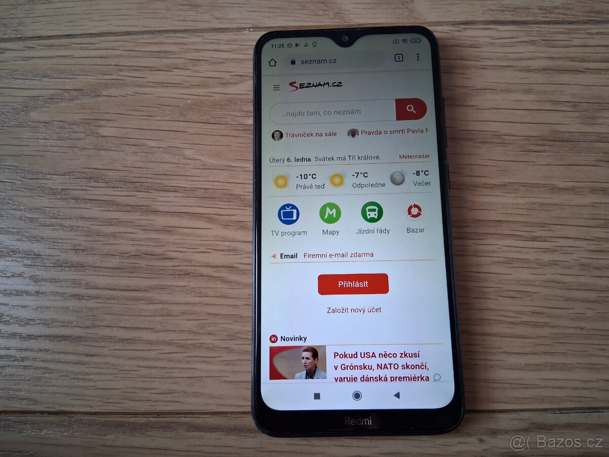 Xiaomi Redmi 8 LTE-6,22"IPS/4GB RAM/ 64GB cerna - 6