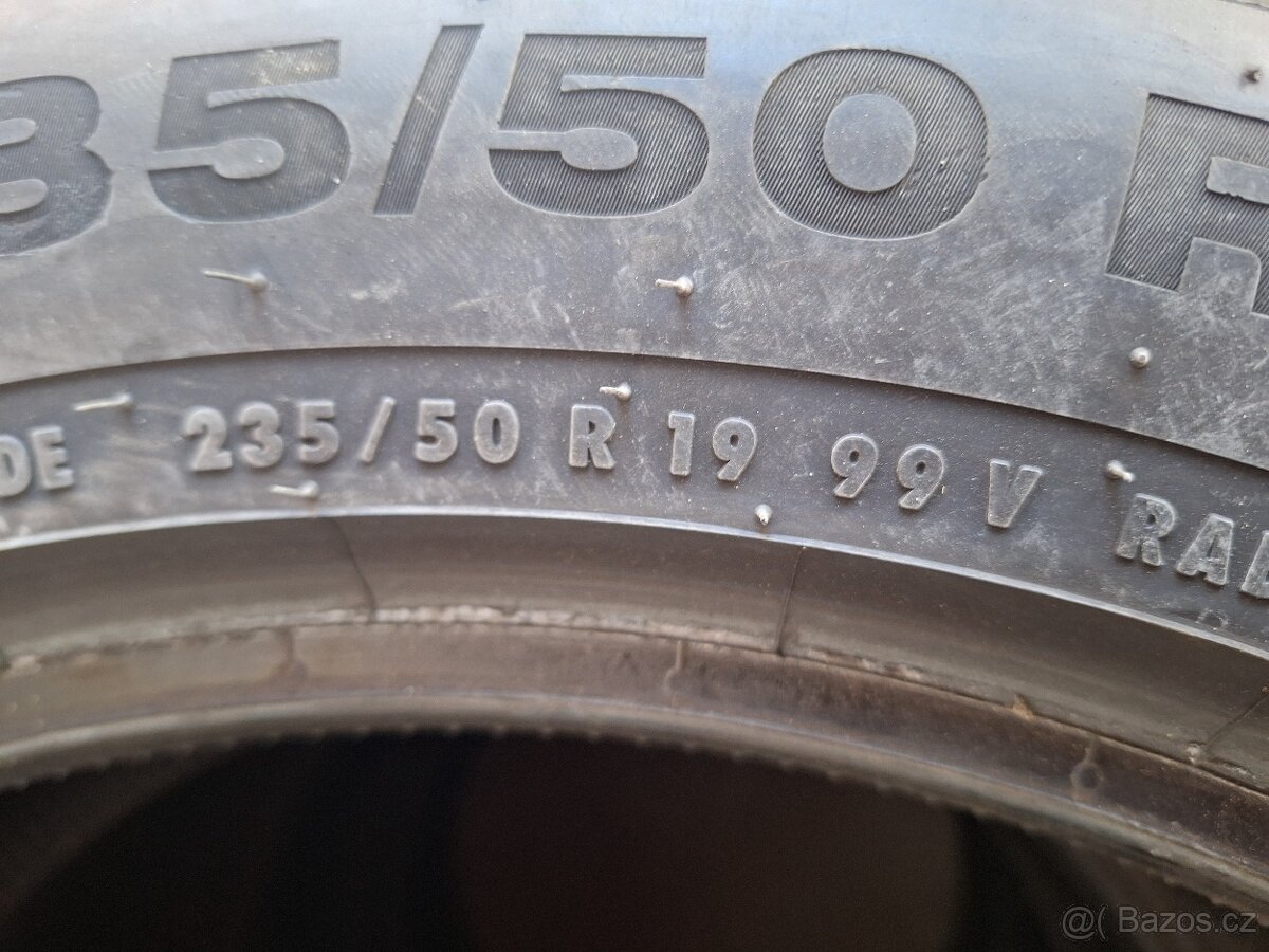 Prodám letní pneu 235/50/19 Continental - 6