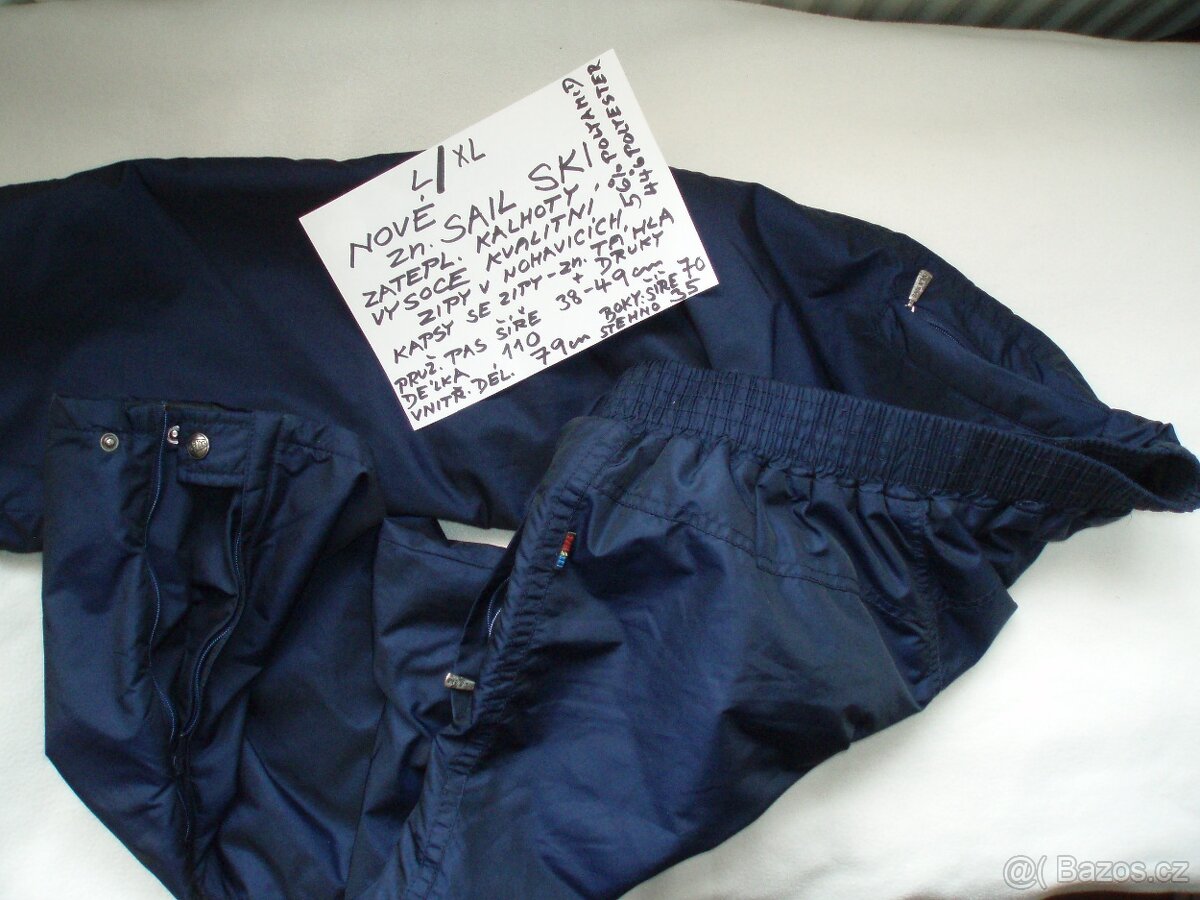 zimní sportovní kalhoty na hory L,XL - 6