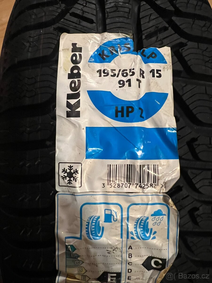 15" zimní pneu KIA 195/65 R15 91T, 6.5JX15/ET45 - 6