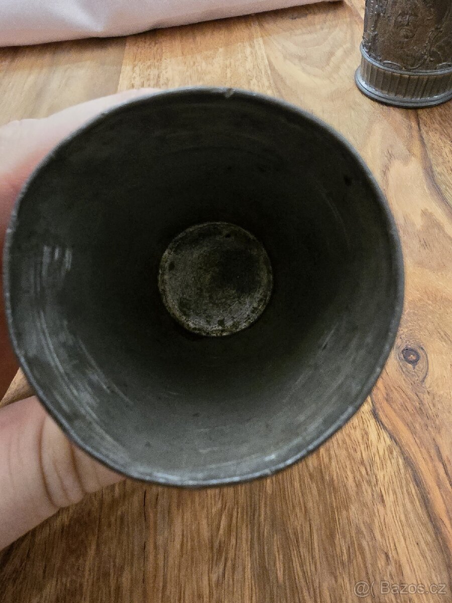 PATRIOTICKY KOVOVÝ POHAR- FRANTIŠEK JOSEF RU - 6