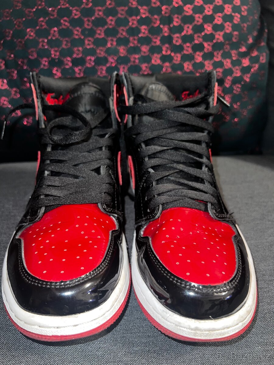 Jordan 1 Retro High Patent Bred - 6