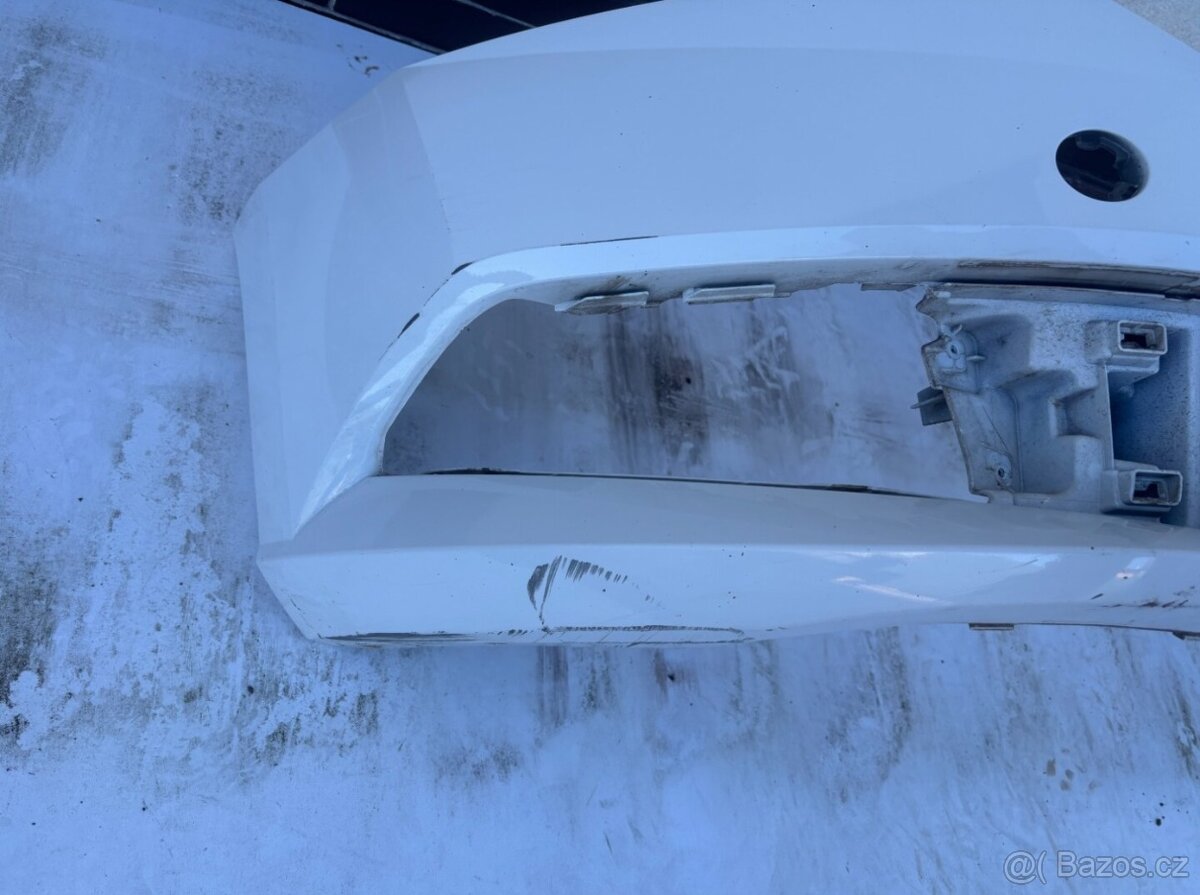 Přední nárazník Škoda Fabia 3 facelift bílá - 6