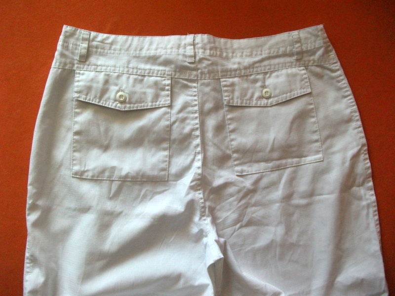 Zajímavé 3/4 KALHOTY s výšivkou zn. ZE-ZE, v.40 - 6