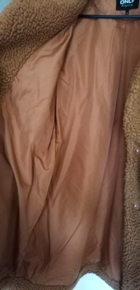 kabát ONLY teddy kožíšek, vel. M - 6