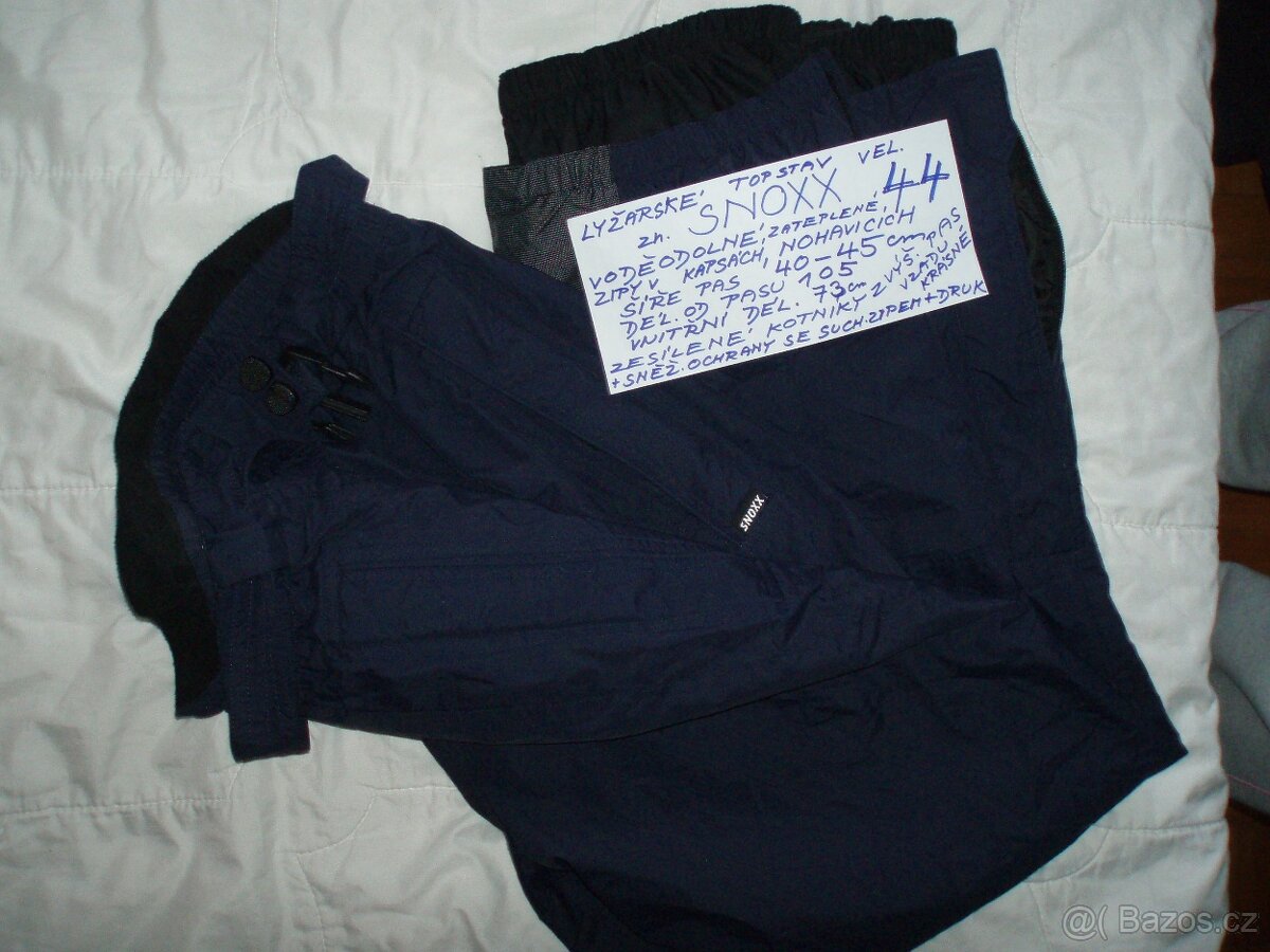 kvalitní zimní oblečení sportovní kalhoty - 6