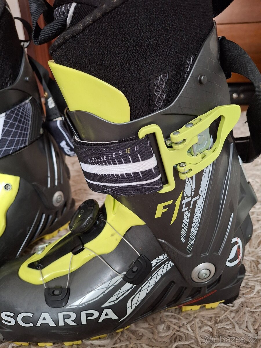 Skialpové lyžiarky Scarpa F1 TR - 6