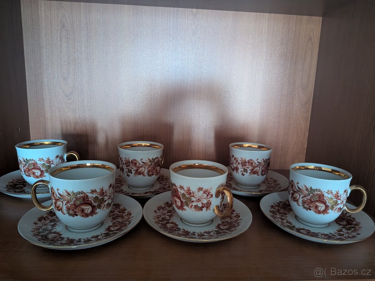 Sada 6 hrníčku porcelán Alice - 6