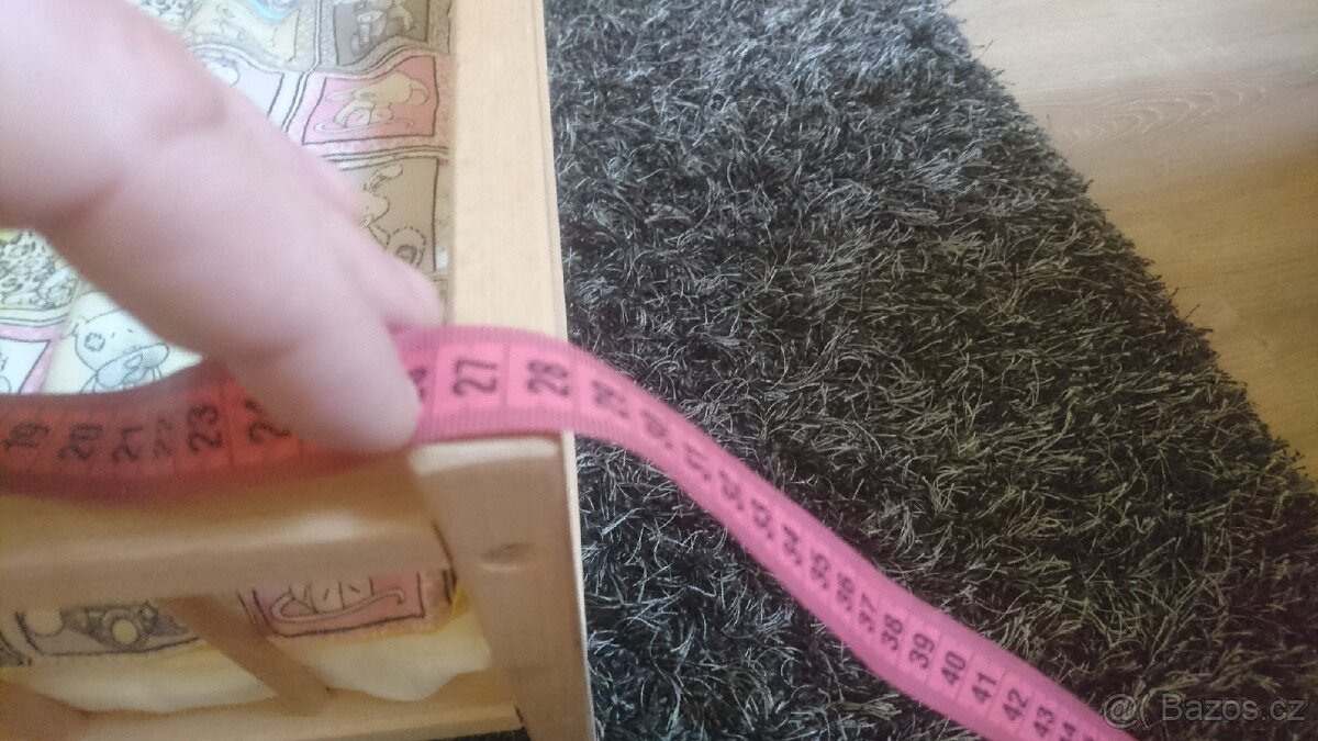 Postýlka pro panenky dřevo - 6