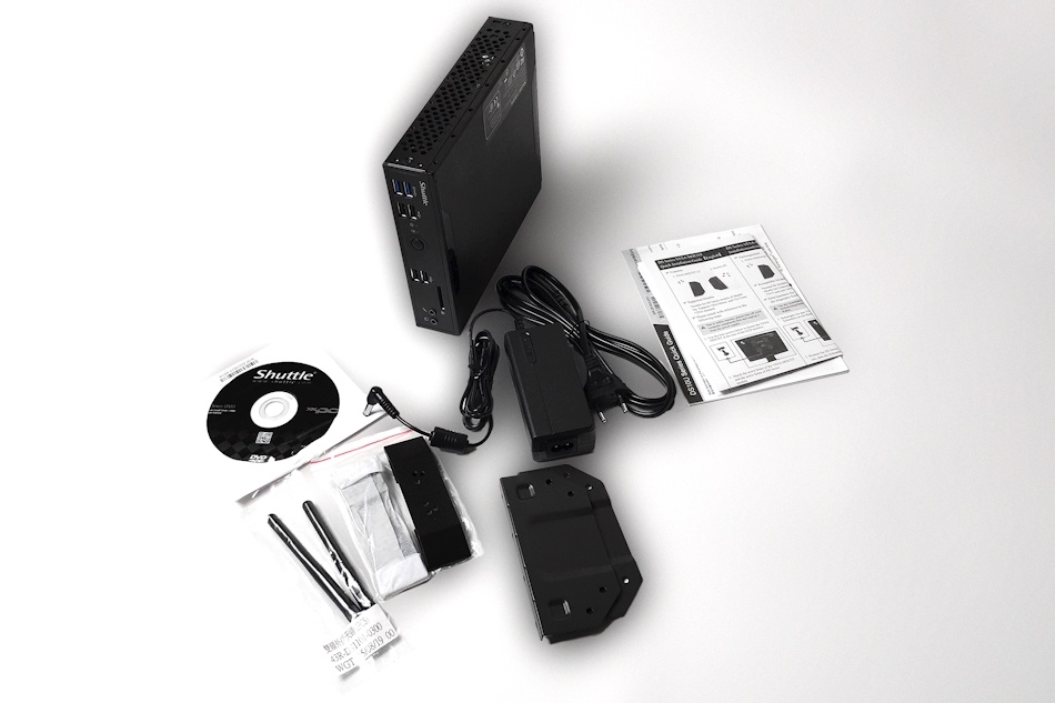 Absolútne tiché Mini PC Shuttle DS20U - 6