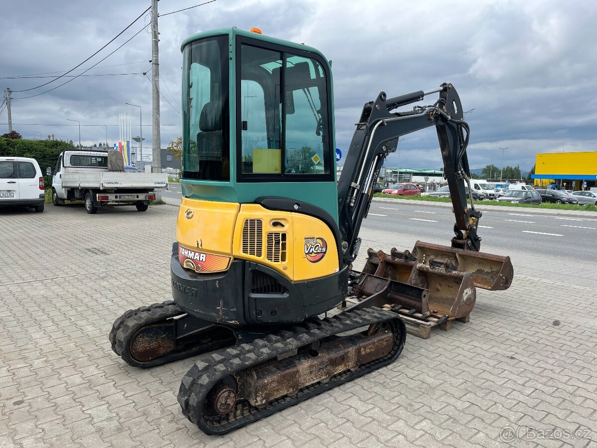 Minibagr minirypadlo Yanmar VIO25-4, JCB CAT Kubota - 6