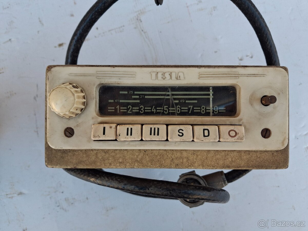 Staré autorádio TESLA 2101BV "Orlík" - 6