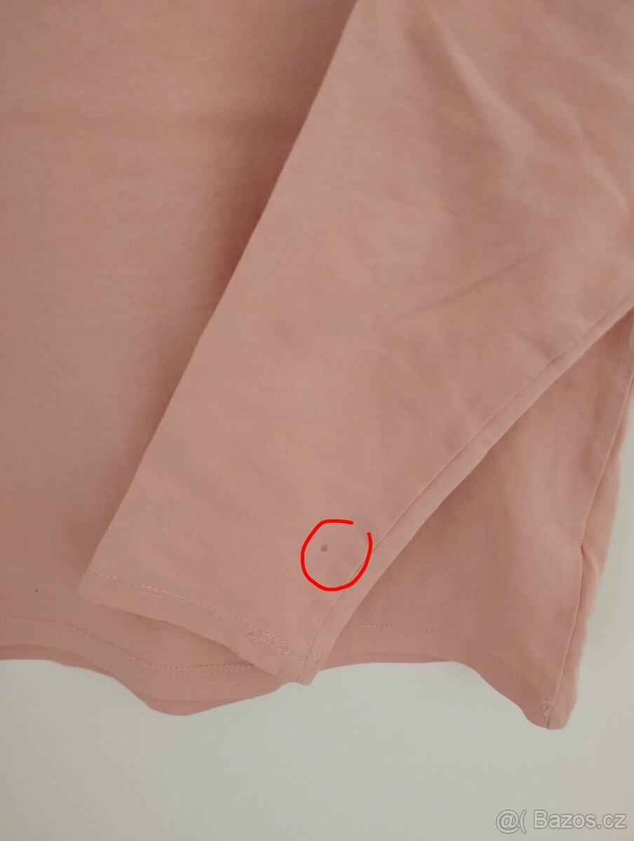 Dívčí trička s dlouhým rukávem č.128 - 6