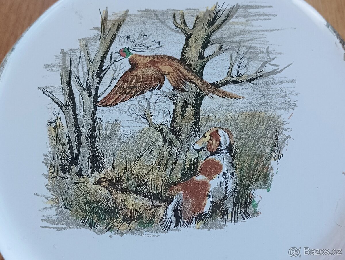 SMALTOVANÝ VINTAGE HRNEC JAPY FRERES FRANCIE - 6