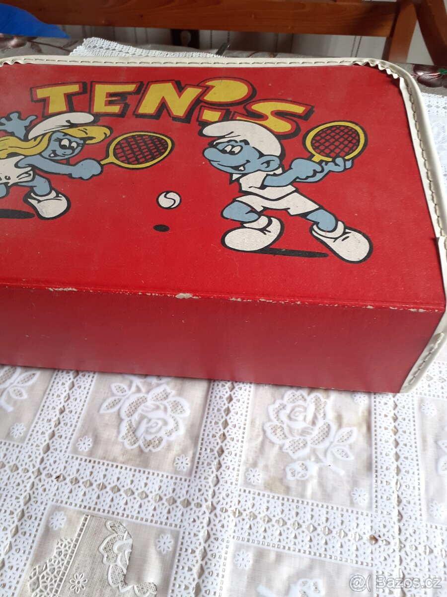 Retro kufřík, Retro boty na běžky - 6