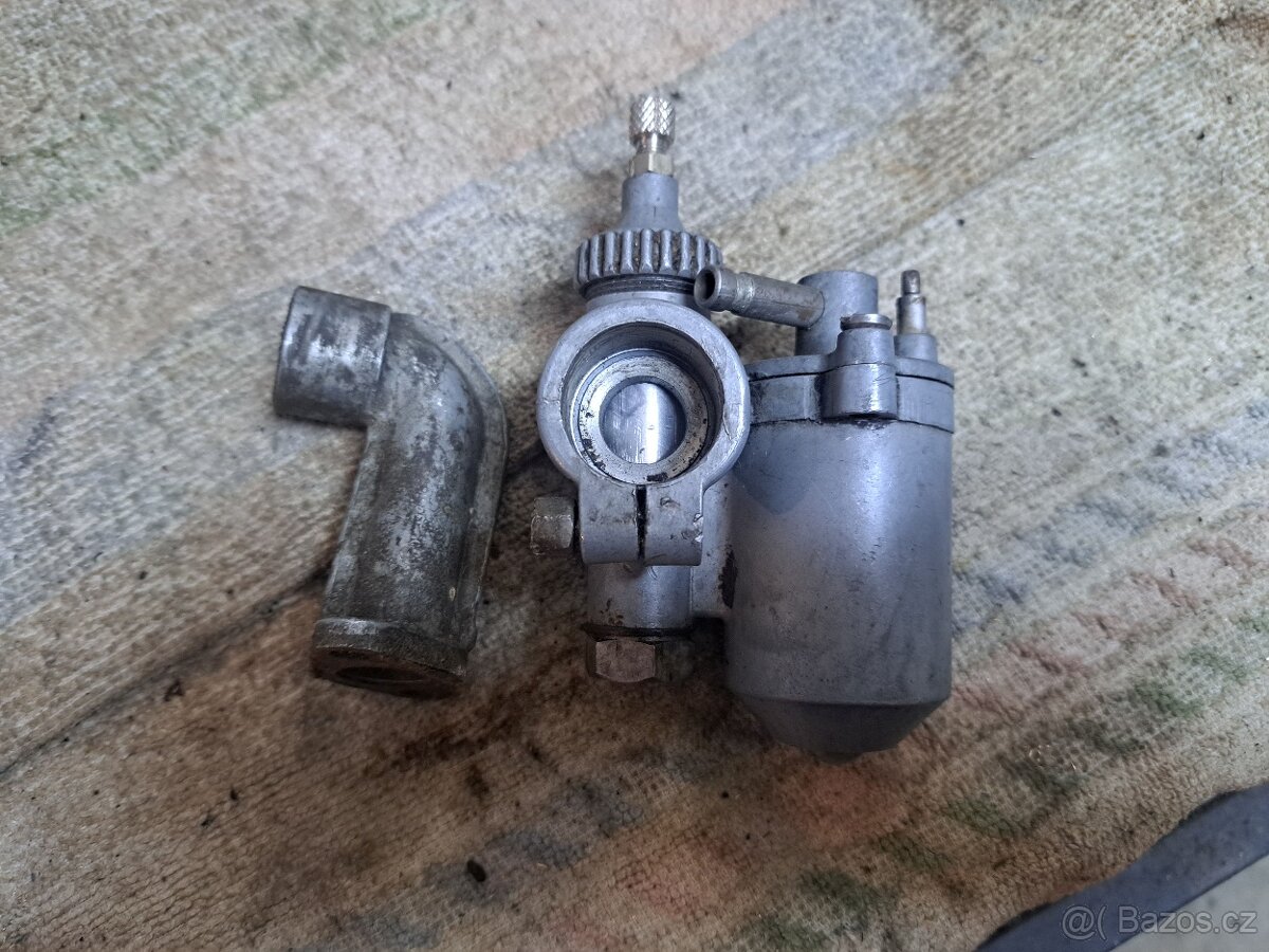 Jawa 50 555 - karburátor Jikov 2914HZ + kolínko - 6