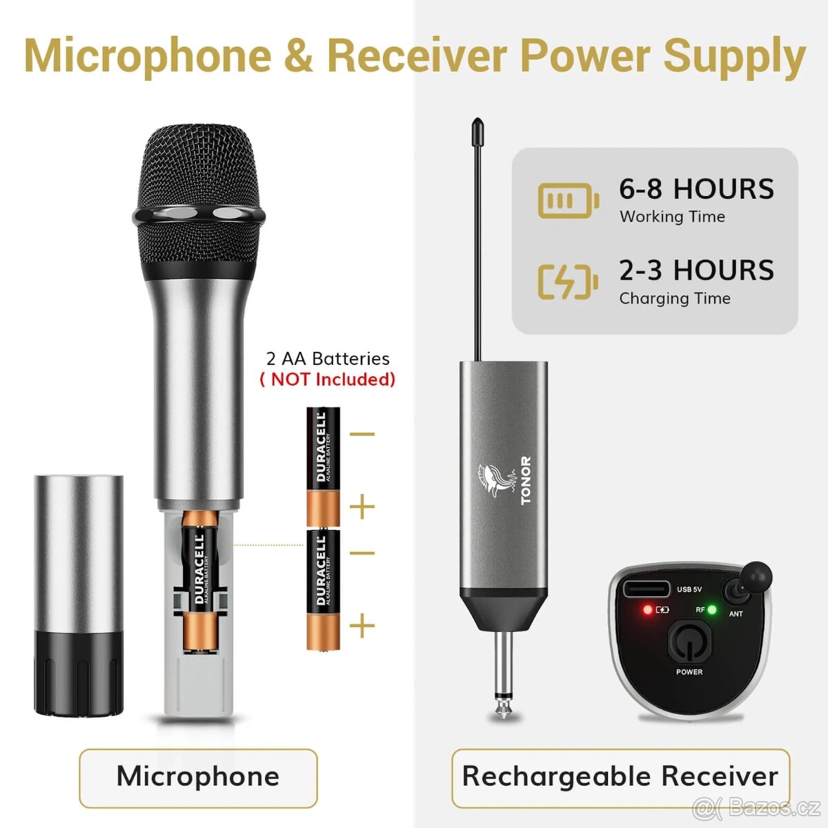 set mikrofonu tonor TW-630 - 6