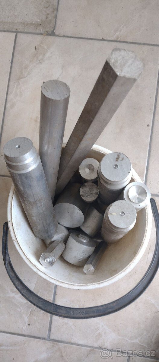 materiál k soustružení, AlMg,AlMn profily - 6
