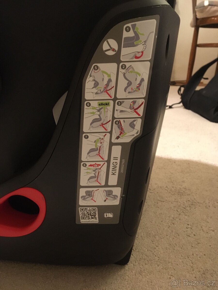 Auto sedačka Britax Römer KING II (9-18 kg) - 6