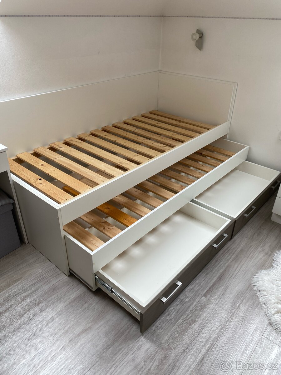 Rozkládací postel s úložným prostorem - 6