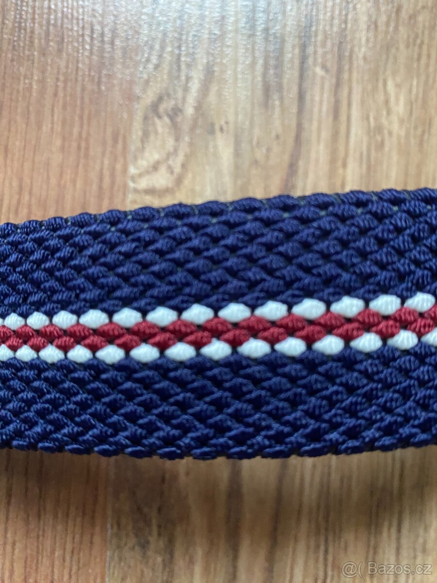 Nový pánský pružný opasek Bandi - L/XL, modrý do fialové - 6