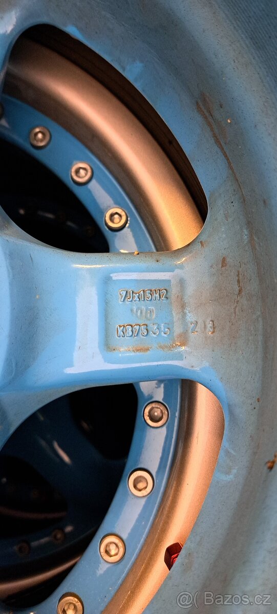 Alu kola 7Jx15H2 modré - 6