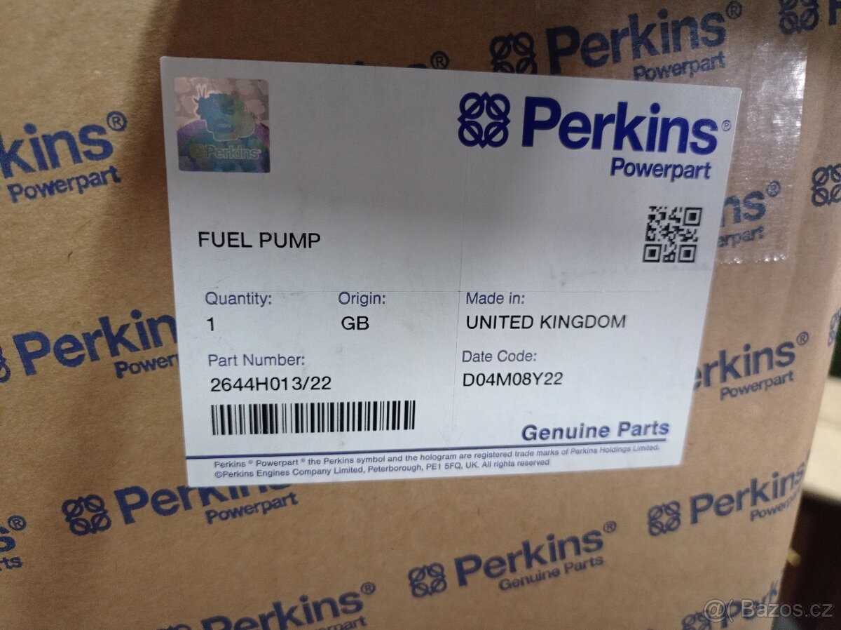 Fermec 860, Terex, čerpadlo Perkins, Delphi - 6