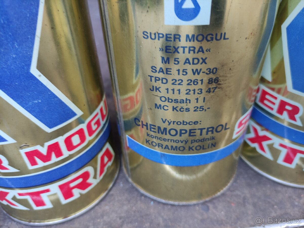 Retro balení motorový olej - 6