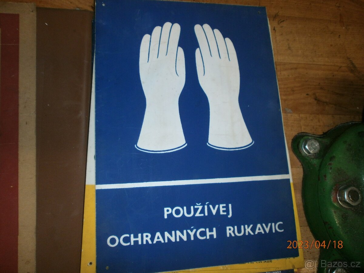 vystražné cedule - 6